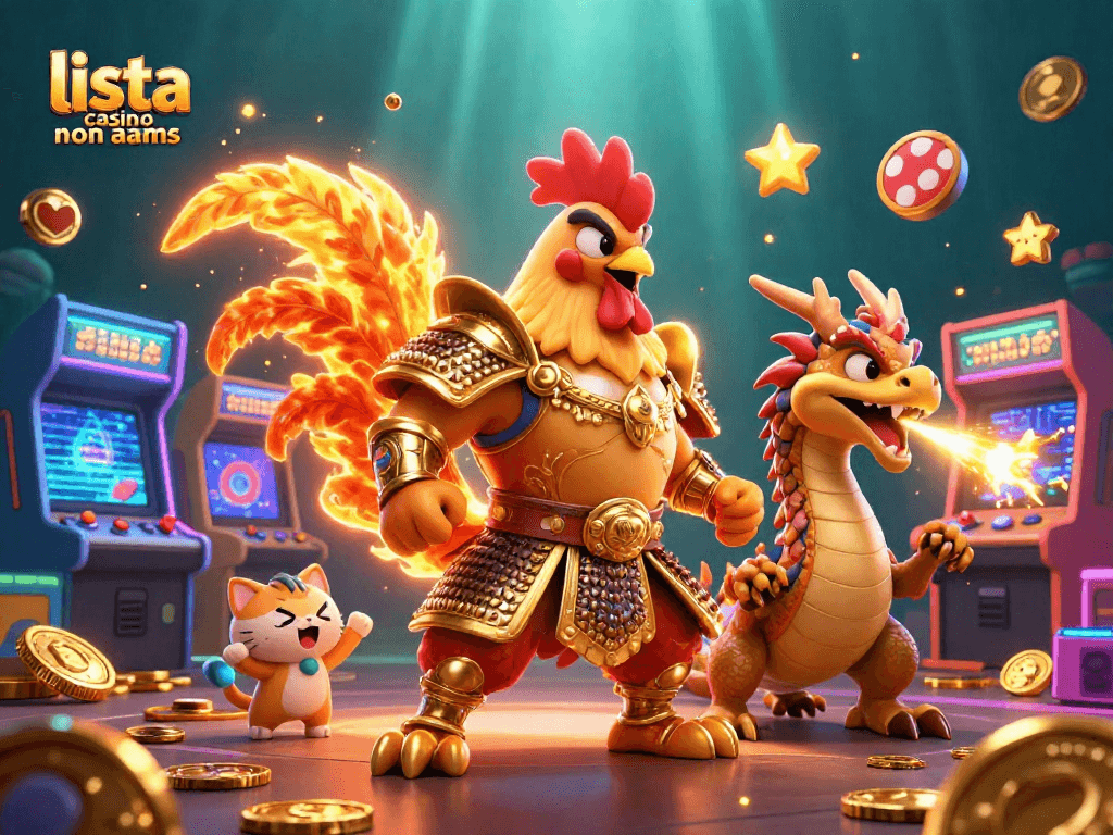 Gioca alla lista casino non AAMS con slot colorate e sfide avvincenti in un mondo 3D vivace.