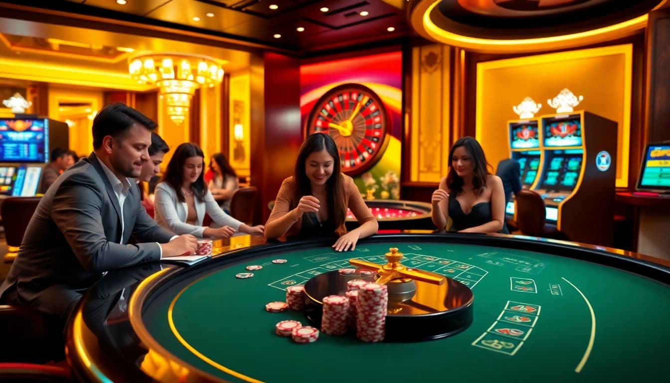 Players actively engaging in exciting gambling games at SC88 COM's vibrant online casino environment.