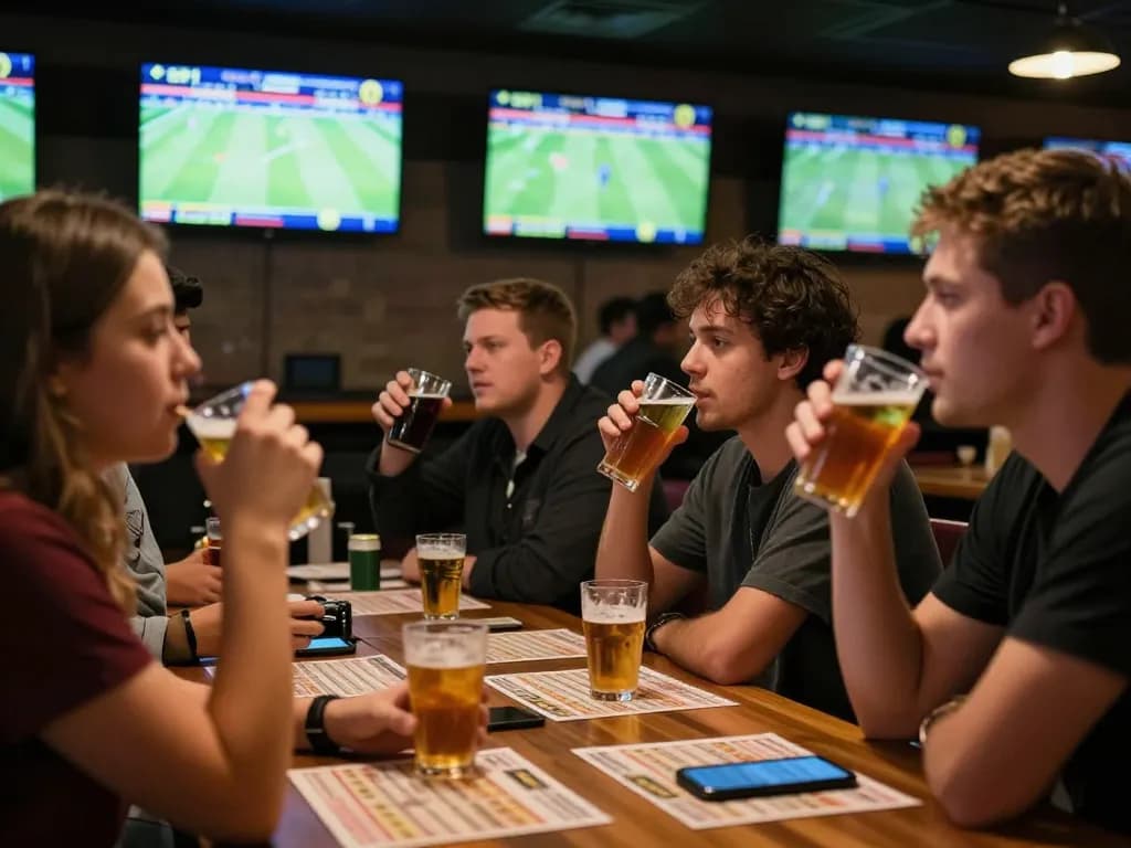 Experience lc88 sports betting excitement with friends in a lively sports bar atmosphere