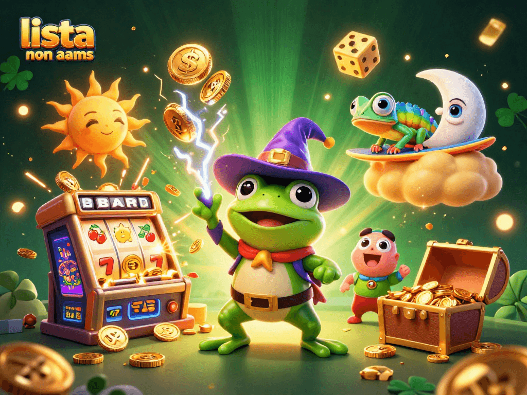 Scopri la lista casino non aams esplodendo di opportunità con un'illustrazione coinvolgente