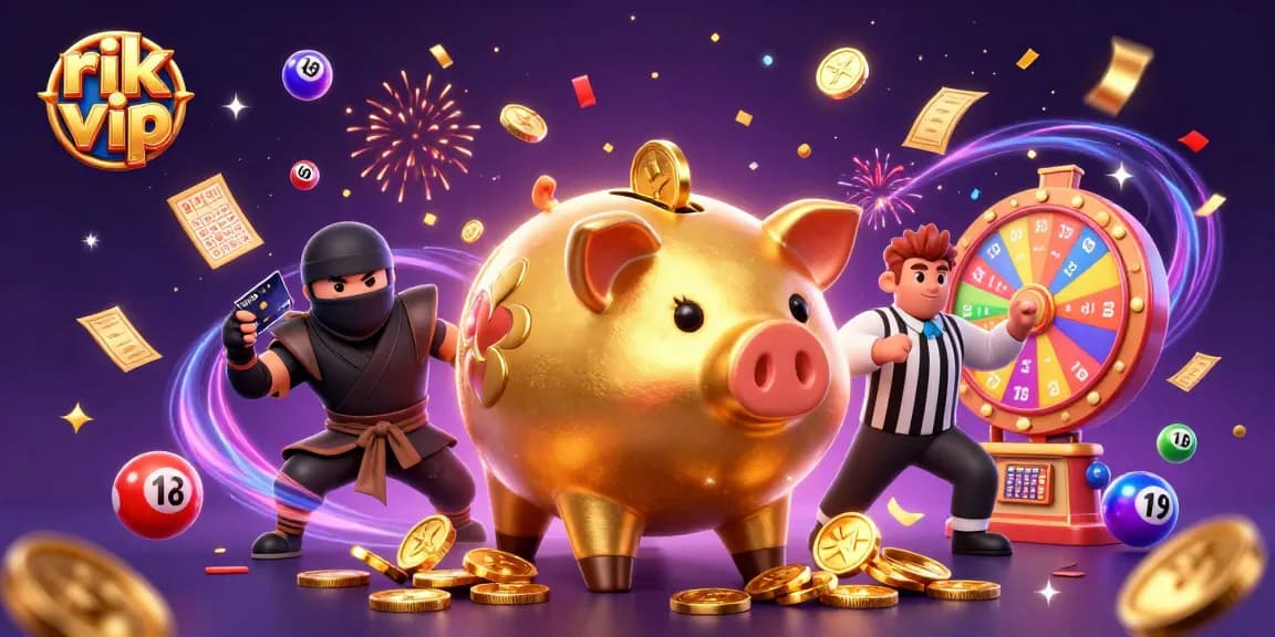 Experience the vibrant rik vip gameplay featuring dynamic characters and stylish casino elements.