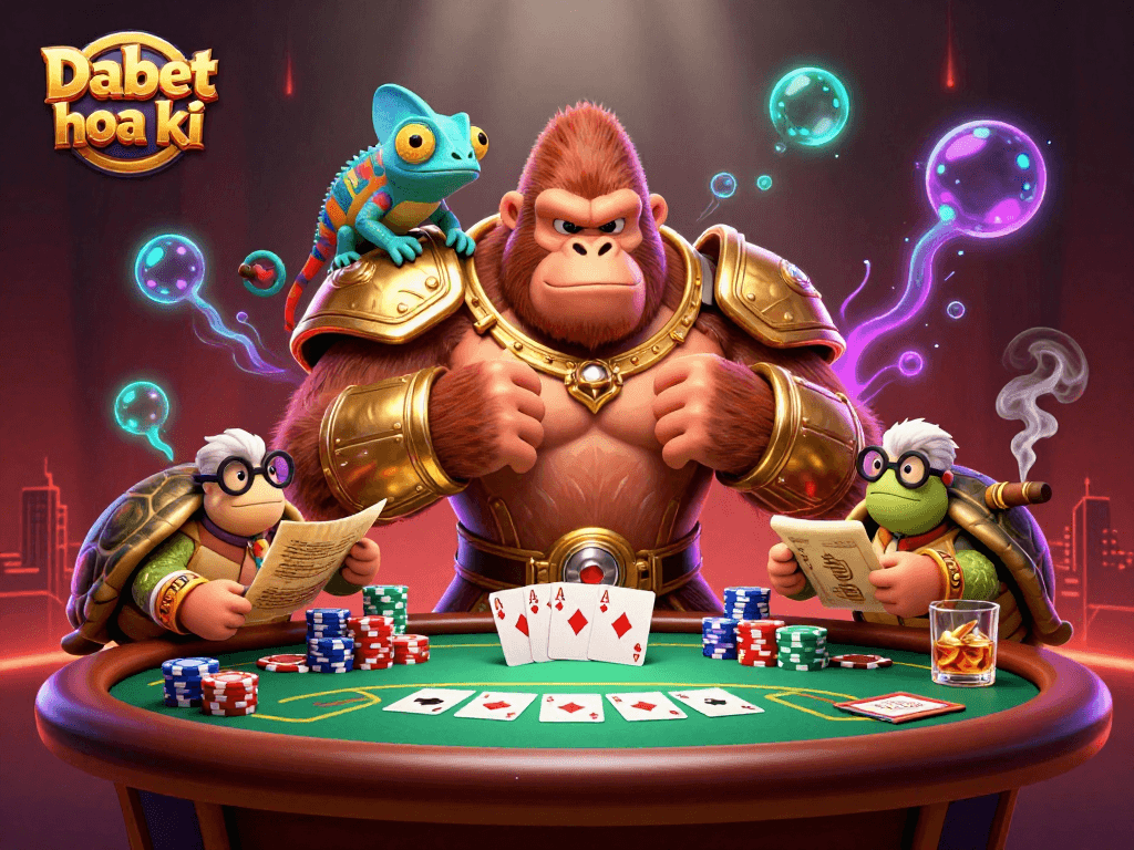 Experience thrilling poker action with Dabet hoa kỳ in a vibrant gaming scene.
