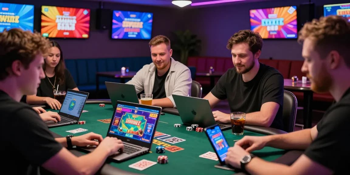 Explore the excitement of non UK casinos on https://ecric.org.uk with diverse players enjoying vibrant games and promotions in a lively environment.