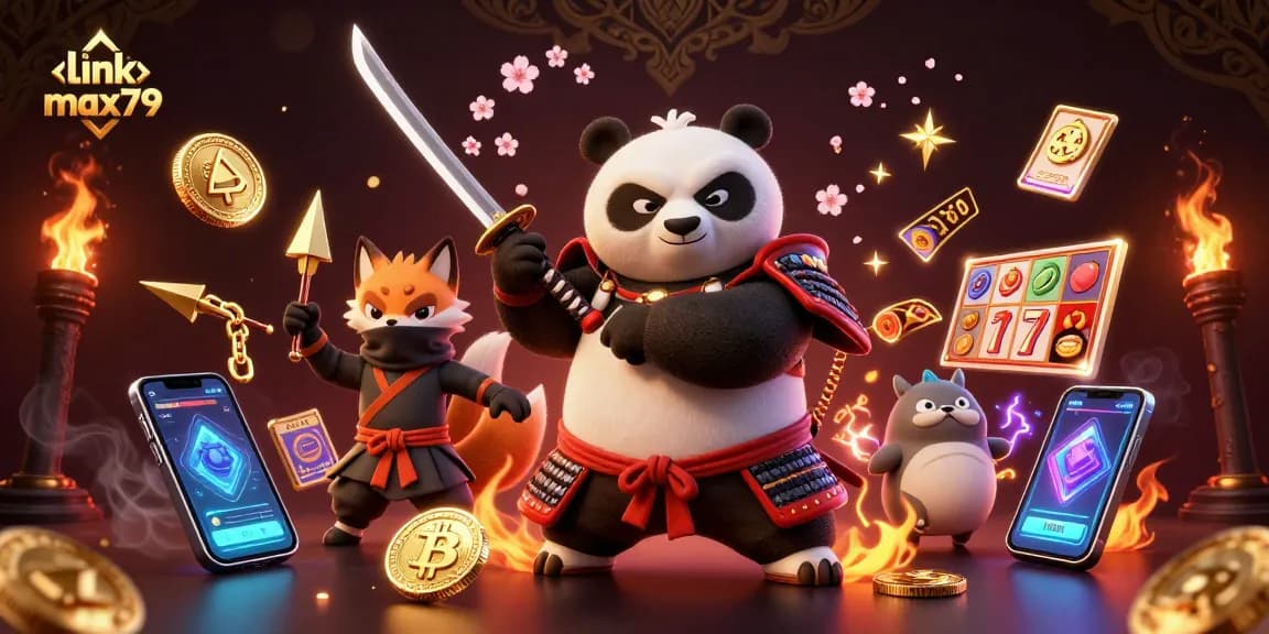 Spin jackpots and win big at link max79 with dynamic samurai, ninja, and spirit in 3D.