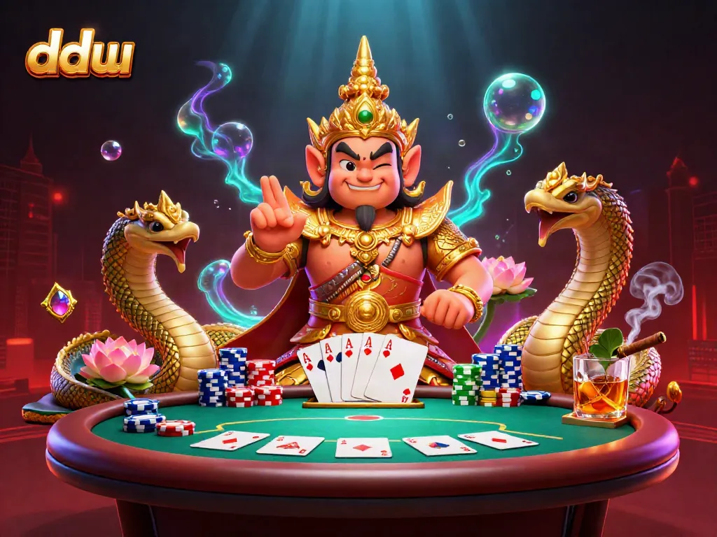 Experience the thrilling gameplay of dduu at vibrant poker tables with rich characters and dynamic action.