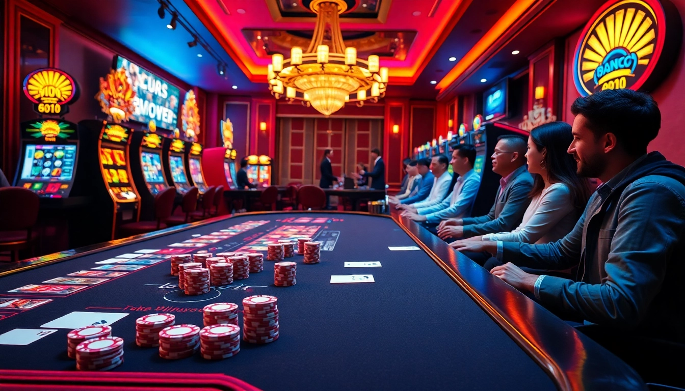 Experience the excitement of bk33 online gambling with immersive casino gaming visuals.