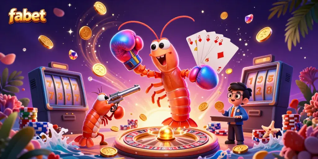 Experience the excitement of fabet with colorful games and thrilling casino elements.
