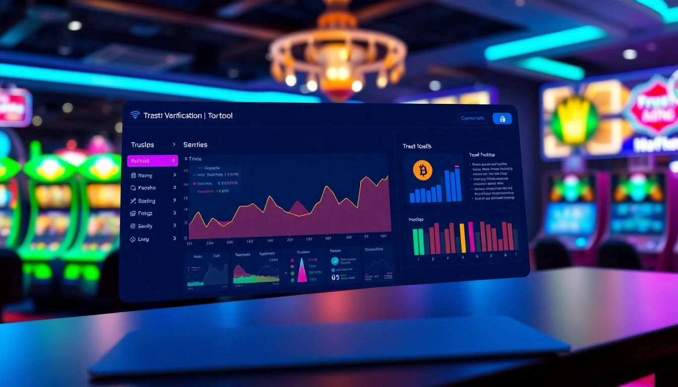 Visual representation of Crypto Casino Verification Tools ensuring secure gaming experiences.