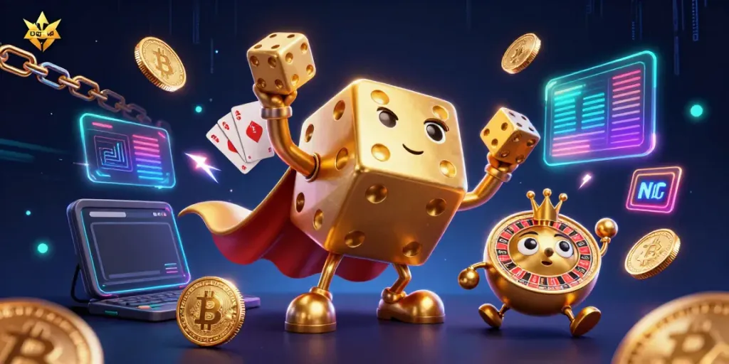 Engage in thrilling gameplay at UGDEWA, where golden dice and crypto collide!