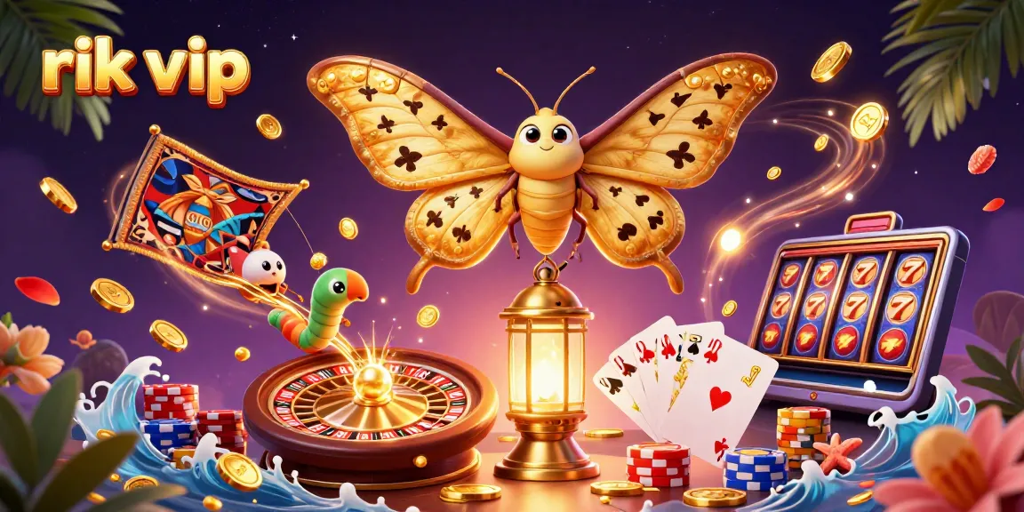 Experience thrilling gameplay with rik vip in a vibrant 3D casino world filled with golden treasures.