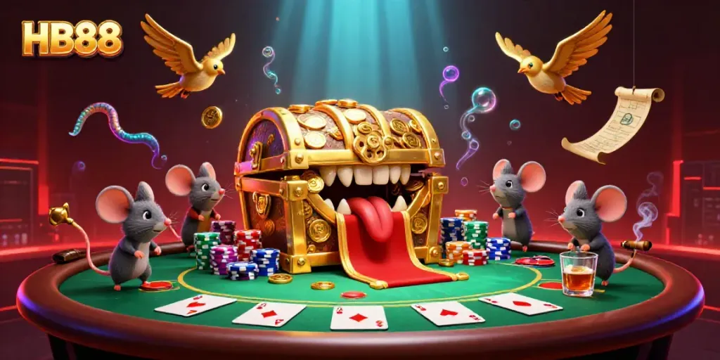 Experience thrilling adventures at HB88 with a treasure chest luring in adventurer mice