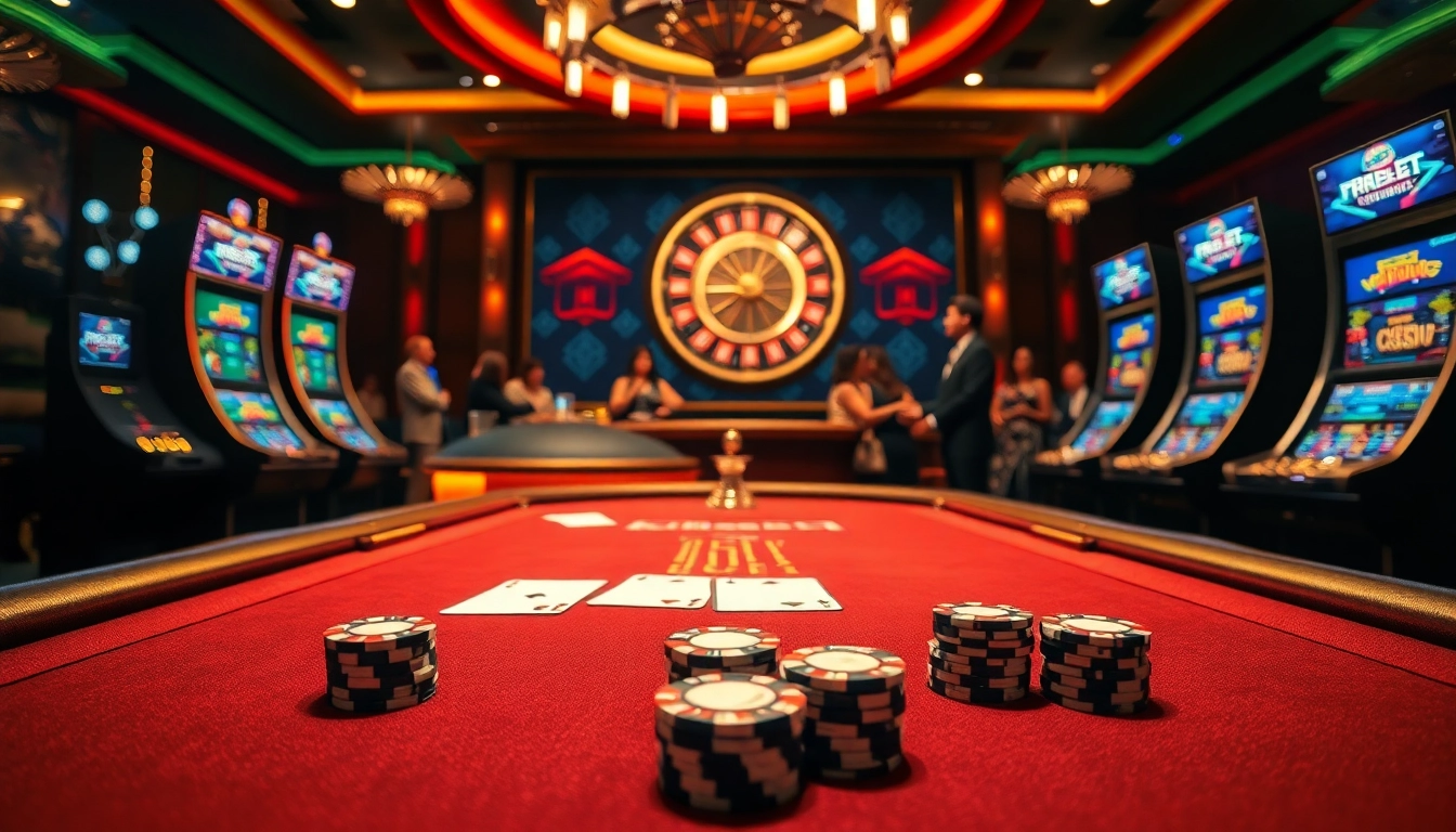 KBBET poker table featuring high-stakes gameplay with stylish casino ambiance.