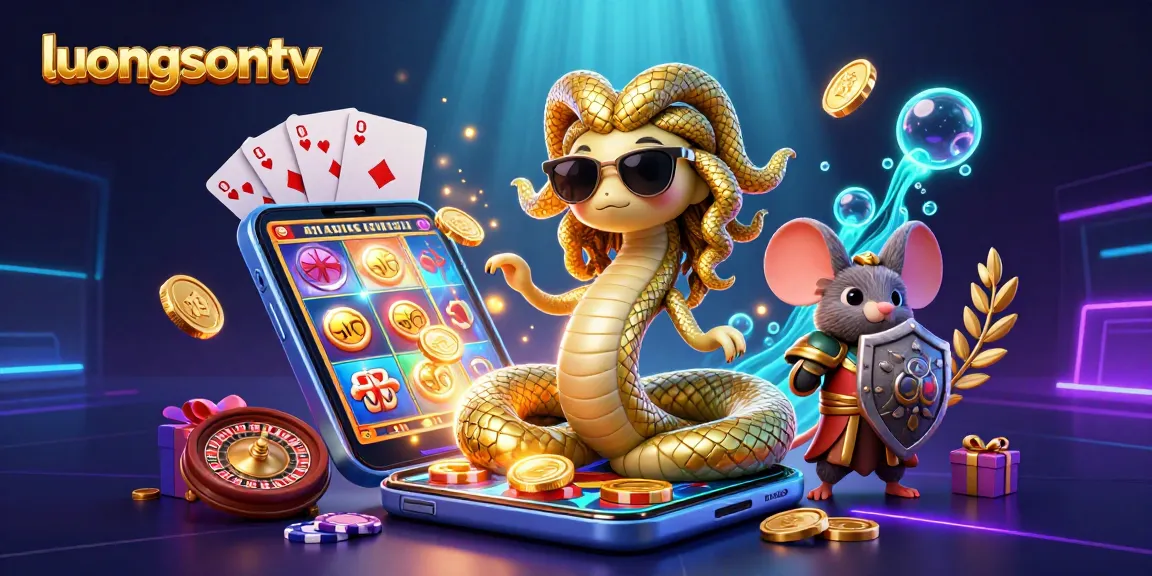 Experience the excitement of luongsontv with Medusa, a warrior mouse, and vibrant casino games.
