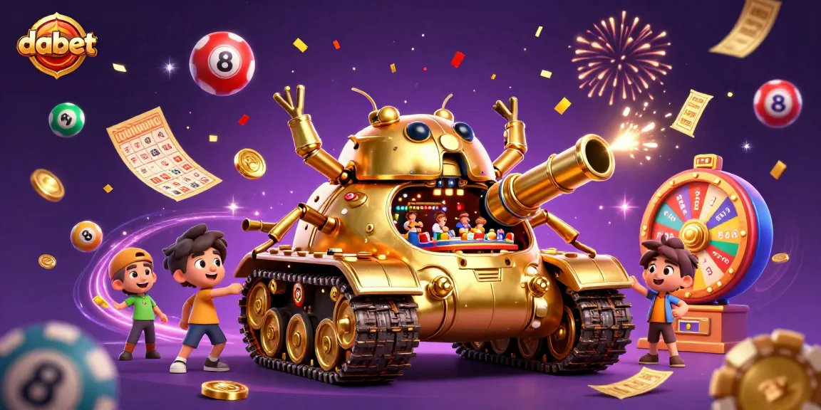 dabet brings excitement with a golden beetle tank casino filled with lottery elements.