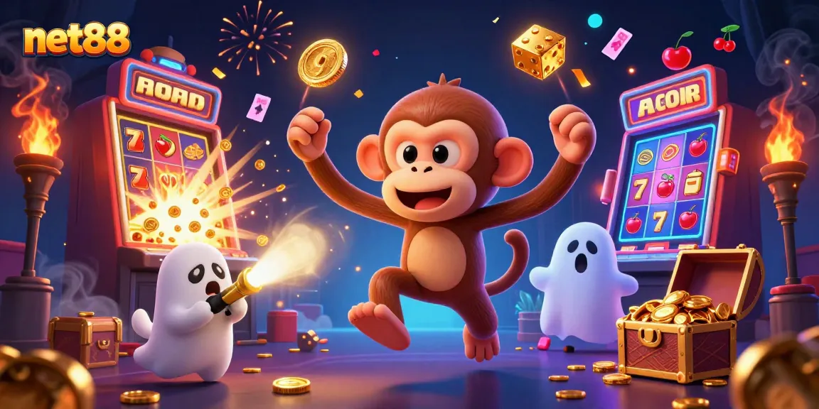 Engage in thrilling net88 casino adventures with ghostly antics and vibrant gaming elements.