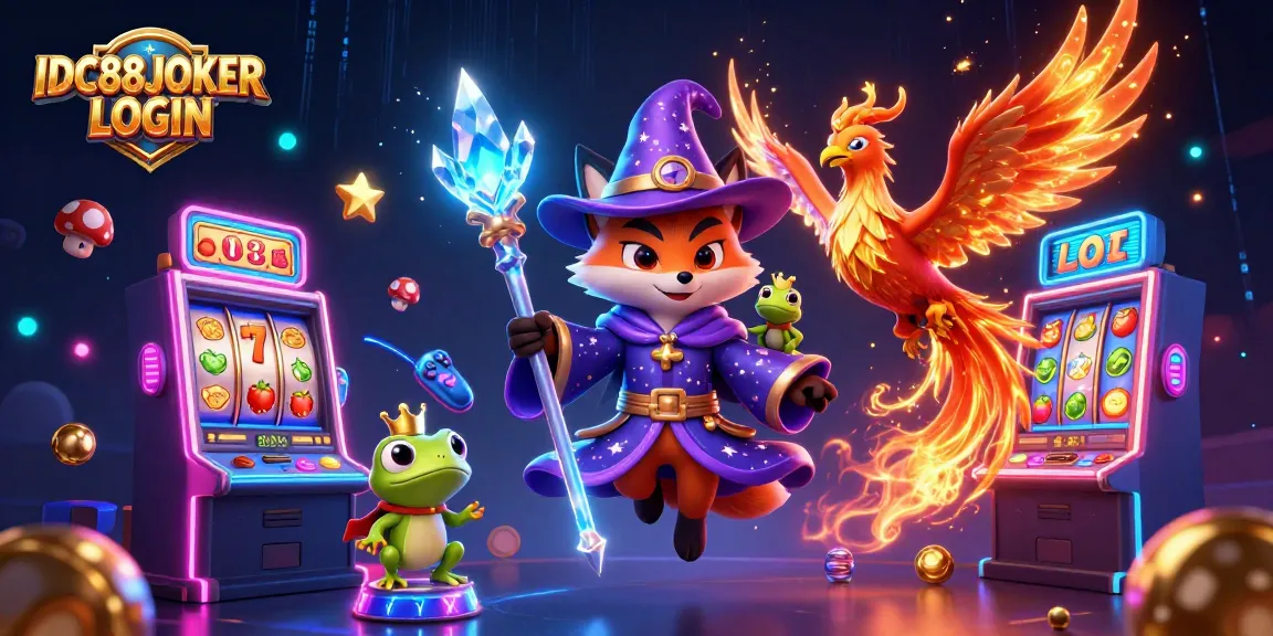 Engage with IDC88JOKER LOGIN for an immersive online slot experience full of vibrant gaming elements.