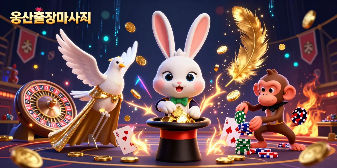 Engage in thrilling gaming fun with 용산출장마사지 featuring playful casino elements and enchanting characters.
